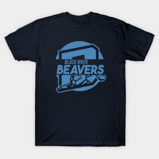 Name Thru Logo - Beavers 2 T-Shirt